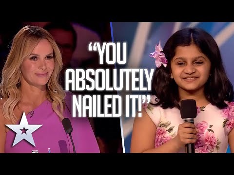 10-year-old's powerful VOICE gets STANDING OVATION | Unforgettable Audition | Britain's Got Talent
