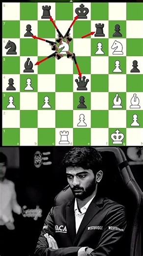 🐴 knight fork one man army ☠️☠️ unstoppable force move