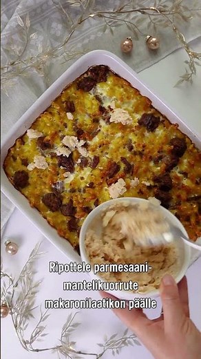 Tehdään yhdessä joulumakaronilaatikko! 🎄