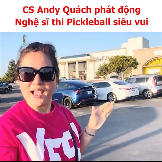 25K views · 921 reactions | CS Andy Quách phát động Nghệ sĩ thi Pickleball siêu vui #ThúyNga #cuộcsốngởMỹ #TNDH ----------- @Bản quyền được quản lý và bảo vệ bởi MCVNetwork | Thuý Nga Channel | Facebook