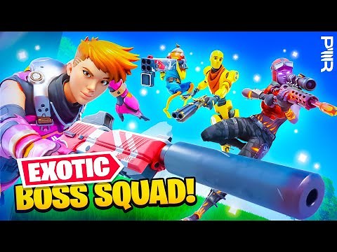 The *EXOTIC* BOSS Squad PWR Challenge!