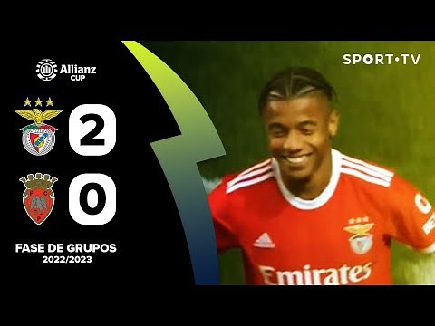 Resumo: Benfica 2-0 FC Penafiel - Allianz Cup | SPORT TV