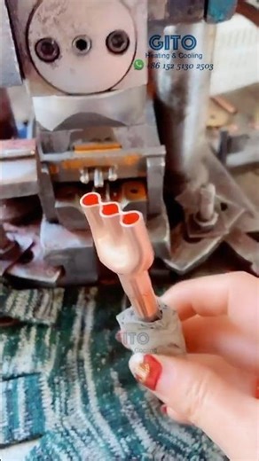 Copper Tee Manufacturing for Air Conditioning Refrigerant Distribution