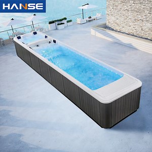 [Hot Item] Factory Sales Large Massage Pools Swim Outdoor Spas Pools Swimming Pool 10 Meter Swim SPA