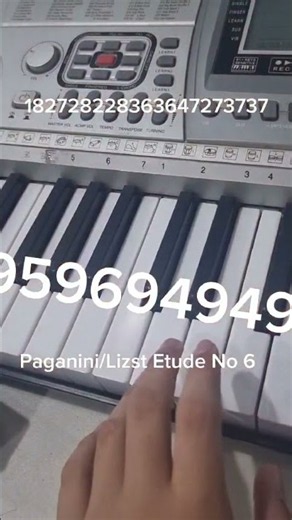 Easy Piano tutorial Etude no 6 By Paganini/Liszt :) #liszt #expectationvsreality #pianopractice