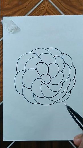 easy line drawing very easy