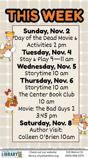 Yankton Community Library on Reels