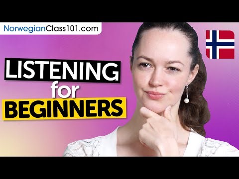 Listening Practice for Norwegian Beginners