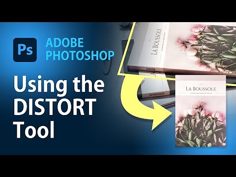 Photoshop DISTORT tool, straighten and transform images
