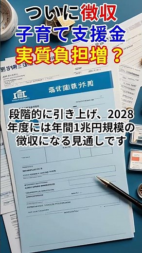 【子育て支援金】ついに来年4月徴収開始へ…「実質増税？」SNSで賛否が拡大中【少子化対策・保険料上乗せ】