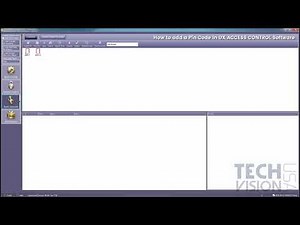 TUTORIAL - How to add a pin code in DX ACCESS CONTROL SOFTWARE