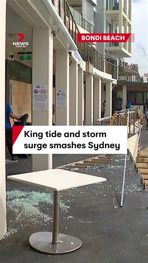 A king tide combined with a low pressure system has smashed suburbs in Sydney's east and south. The iconic Bondi Icebergs club is facing a huge clean-up, while homes in Dolls Point were flooded overnight. #bondi #bondibeach #bondiicebergs #dollspoint #sydney #sydneyweather #weather #hightide #kingtide #storm #stormsurge #beach #beaches #ocean #sydneybeaches #aus #australia #7NEWS | 7NEWS Australia