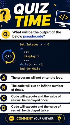 Can You Predict the Output? 🤯 | Java do-while Loop Quiz #5 #shorts