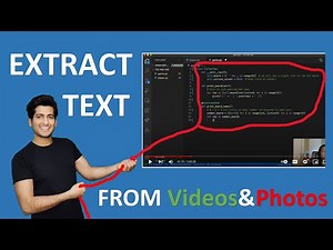 How To Extract Text From a Video & photo IN 2 SECONDS For FREE (All Languages)