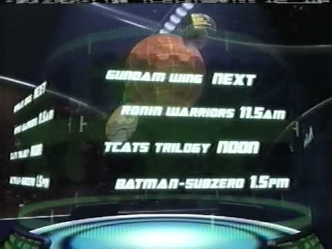 Toonami 2000 Full Cycle Line Up Next Gundam Wing Bump