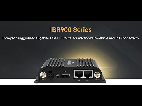 STEP CG presents Cradlepoint IBR900 Series