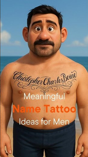 15+ Meaningful Name Tattoo Ideas for Men | Power, Pride & Passion