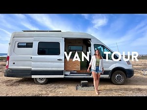 Solo Female Van Life | VAN TOUR