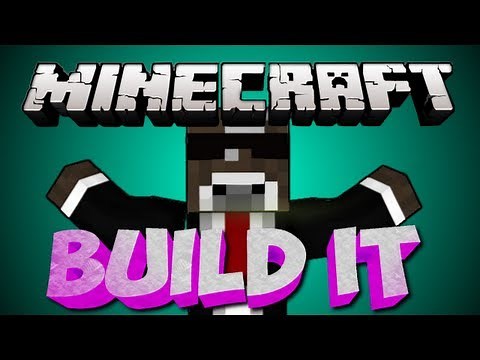 Minecraft BUILD IT (Draw My Thing) Server Minigame