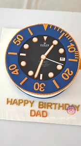 Hi this is rolex watch theme birthday cake made with fondant . . . #fondant #fondantwatch #fondantdoll #fondantfigurine #caketopper #cakeart #cakeartist #cakedesign #cakedecorating #birthdaycake #weddingcake | Antony Bidesh