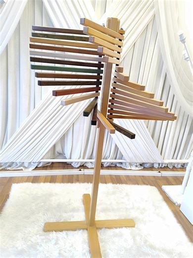 Rotating Drying Rack for Laundry Room, Saves Space, Mobile Shelf - Etsy