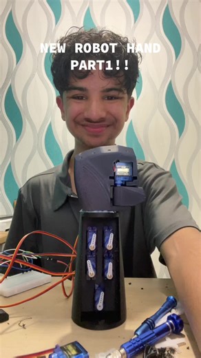 Nuevo proyecto: ¡Mano robótica en desarrollo!