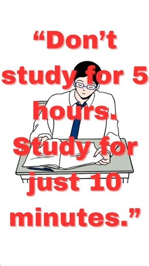 Win the first 10 minutes. The rest will follow. ⏳📚#studymotivation #studytips