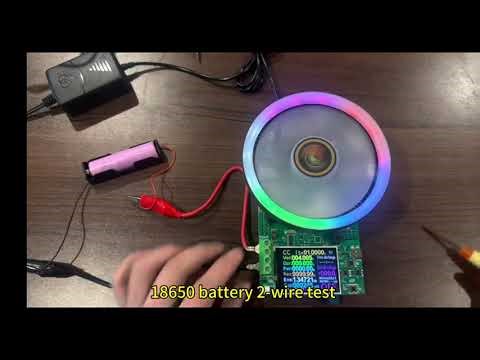 DL24/P Color 2.4" DC USB tester electronic load lithium battery capacity