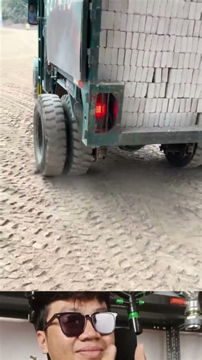 Chiếc máy cày công suất 35hp đáng chở hàng tải trọng 1 tấn hàng gạch #maycay #maynongnghiep #farming