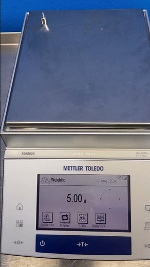 METTLER TOLEDO XS6002S Precision Balance High Performance Analytical Instrument