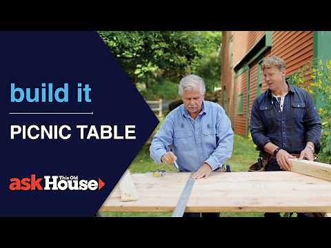 Picnic Table | Build It | Ask This Old House