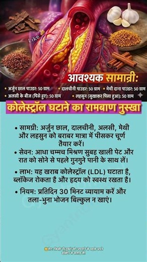 कोलेस्ट्रोल को घटाने का रामबाण नुस्खे #motivation #shortsfeed #jayakishoribhajan #quotes