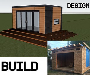 Tiny Home Office Shed