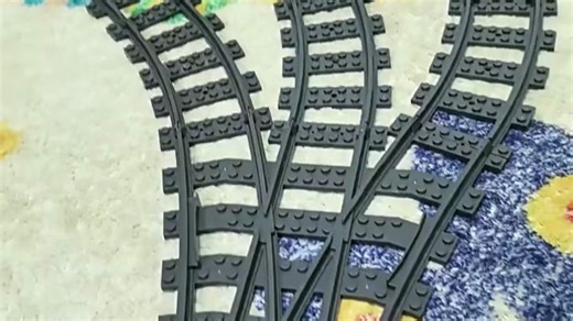 火车轨道配件MOC零件