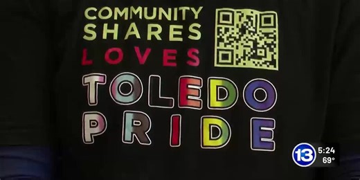 City of Toledo holds Pride flag raising ceremony