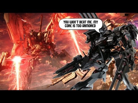 Armored Core 6 but the OST is mixed up