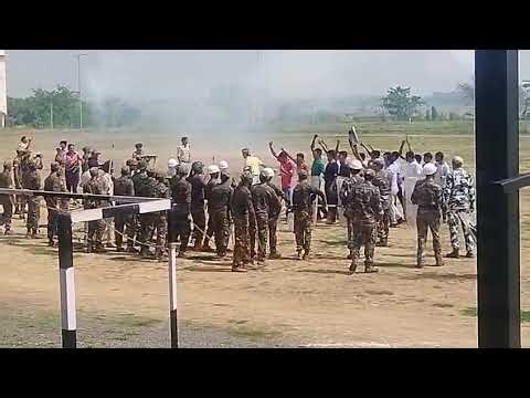 Pakur Police ka mok drill 2026 #army #police #ramnavami ‪@PrestonYT‬ ‪@GoldminesPremiere‬ @premdcsp