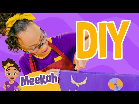 DIY For Kids with Meekah! 🎨 Meekah Learns | Crafts for Kids | Toddler Learning Videos