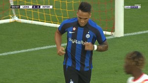 🔥 Un énorme raté pour Lautaro Martinez contre Lens hier soir ! | beIN SPORTS France