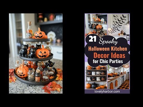 21 Halloween Kitchen Decor Ideas For A Spooky Chic Party