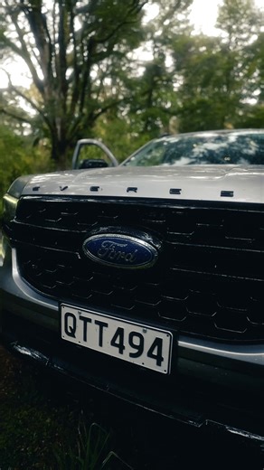 Explore the great outdoors with confidence in the Ford Everest Sport. Its selectable drive modes adapt to any surface, so you can focus on the journey, not the road. #FordEverest #FordNZ Disclaimer: Ford Everest Sport model does not come with hood lettering included. | Ford