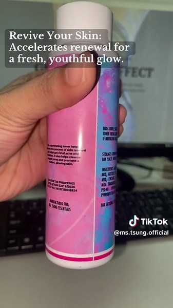 Revitalize Your Skin with Ms. Tsung Essentials Toner