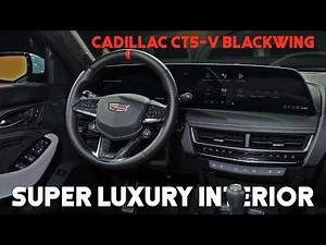2025 Cadillac CT5-V Blackwing Precision Package Interior Review