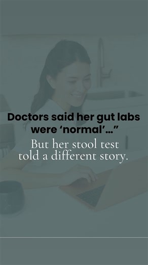 Erika | Functional Gut Health Dietitian on Instagram: "👨🏻‍⚕Our doctor says your labs are “normal.” But you still feel bloated, constipated, and miserable. 😔 🚨Here’s the truth: standard labs don’t show the whole picture. That’s why so many women I work with feel dismissed — until we run functional stool testing. Take my client J: 👉 Her conventional labs told her she was fine. 👉 But her stool test showed very low secretory IgA, meaning her gut’s immune defenses were totally burnt out. No won