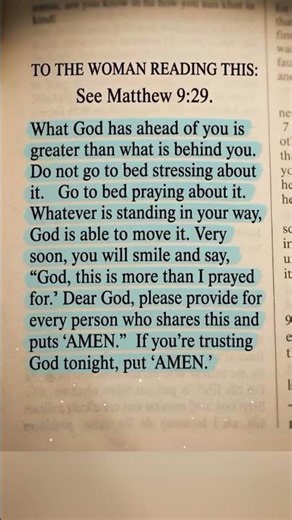 🌙 Matthew 9:29 | A Night Prayer for Every Christian Woman to Trust God 🙏