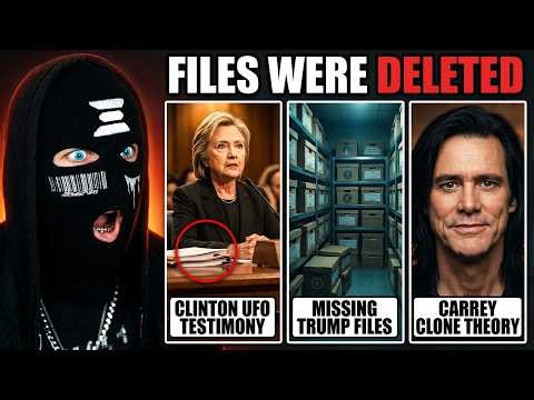Hillary Clinton's UFO Testimony, Missing Trump Files & Jim Carrey's "Clone" + More CRAZY Videos!