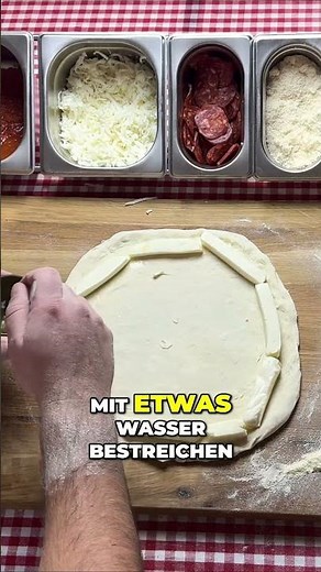Perfekter Käserand für die beste Pizza! Schritt-für-Schritt-Anleitung #pizzaliebe #pizza