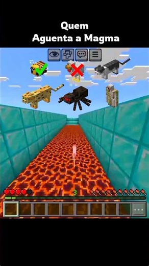 Quem Aguenta o Magma #minecraft #mojang #cool #2026