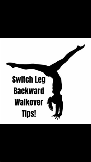 Switch leg backwards walkover tips! I know it’s not amazing and might not make sense but hey ho haha! #backwardwalkover #tumbling #gymnastics #fun #tips