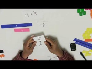 Dividing Fractions Using Partition Division Part 1